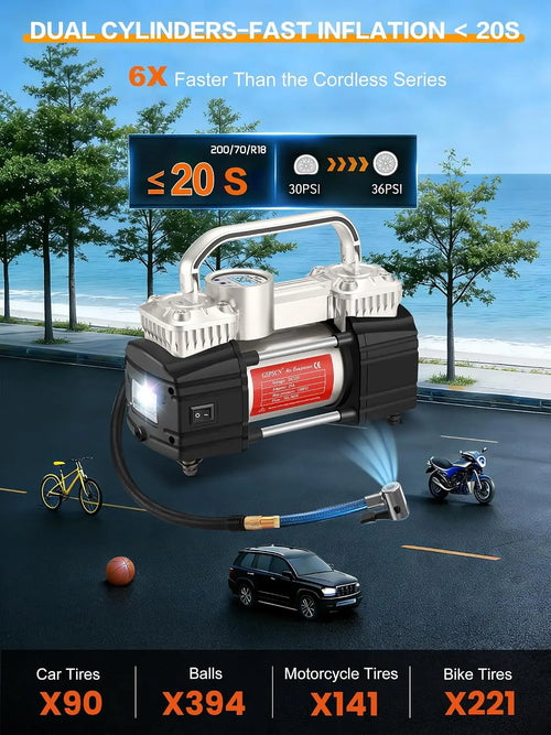 VEXTRON™ 150PSI Heavy-Duty Tire Inflator