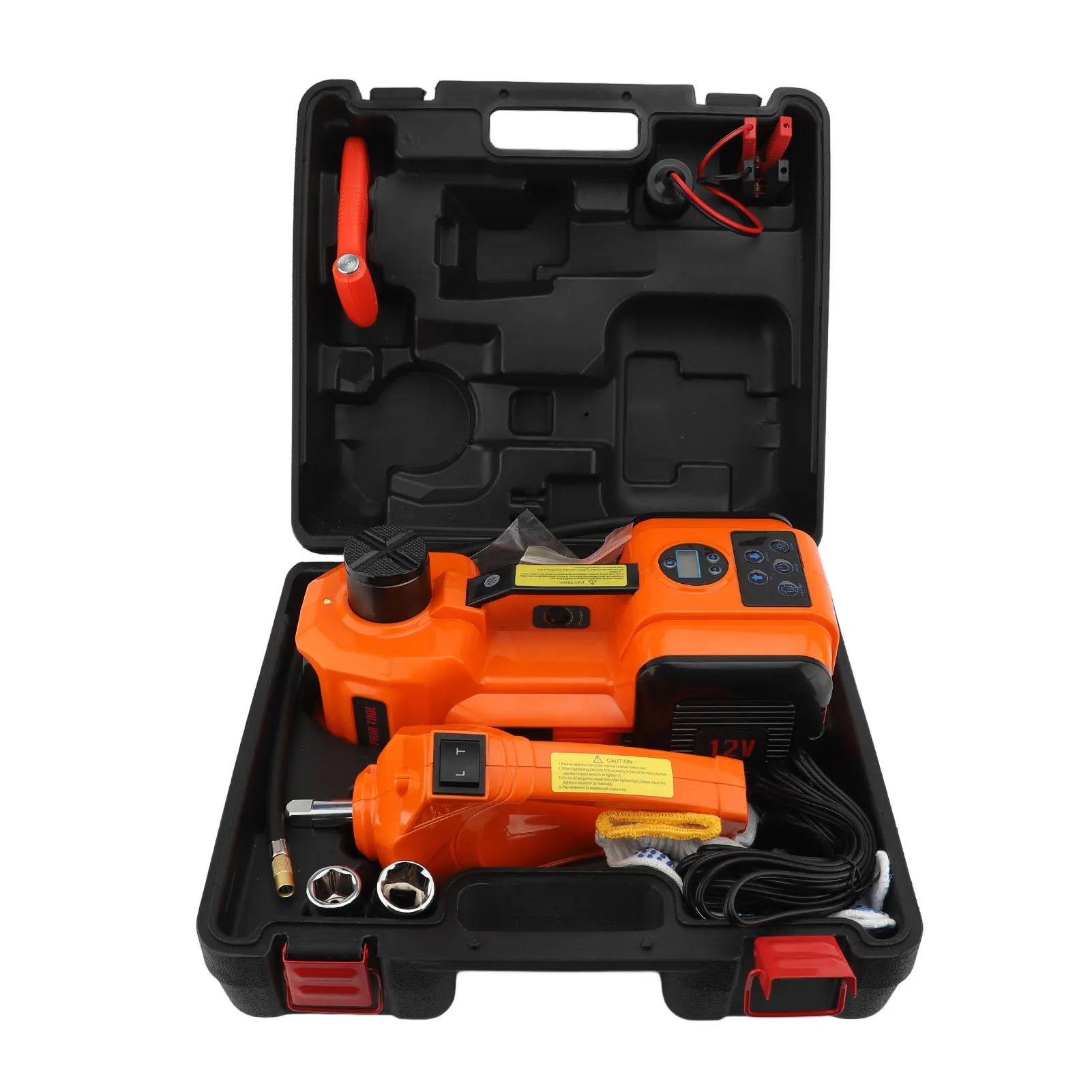 Vextron™ 3-in-1 Electric Car Jack Kit — 5-Tonne Heavy-Duty Roadside Rescue